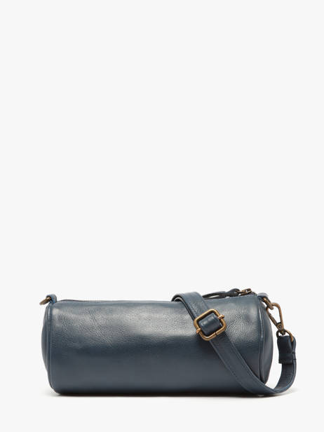 Cross Body Tas Cow Leder Basilic pepper Blauw cow BCOW87 ander zicht 4