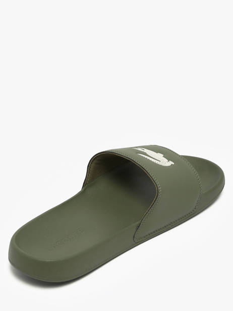 Slippers Lacoste Groen men 9CMA0041 ander zicht 2