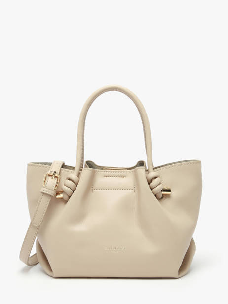 Handtas Noeud David jones Beige noeud CM8487