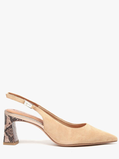 Pumps Uit Leder Tamaris Beige women 46