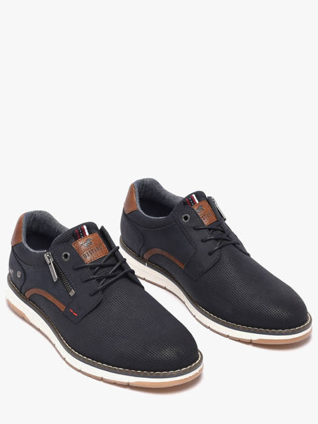 Stadsschoenen Mustang Blauw men M0031002 ander zicht 1
