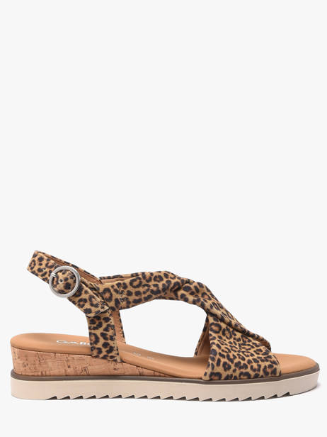 Sandalen Uit Leder Gabor Bruin women 90