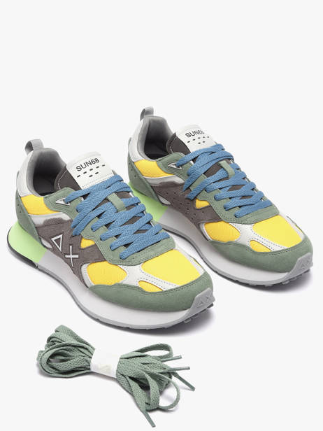 Sneakers Sun68 Groen men Z3611884 ander zicht 1