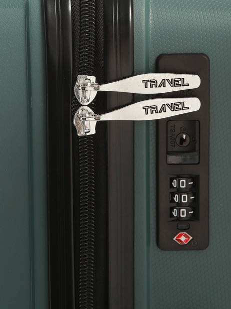 Harde Reiskoffer Montreal Travel Groen montreal L ander zicht 1