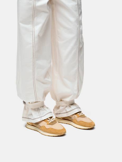 Sneakers City Uit Leder Hoff Oranje women 12602005 ander zicht 1