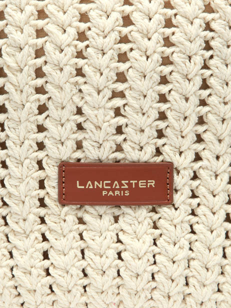 Cross Body Tas Tresse Coton Lancaster Beige tresse coton 69 ander zicht 3