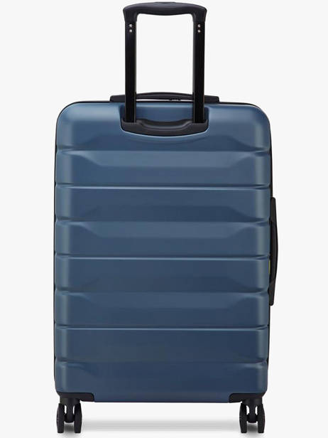 Harde Reiskoffer Air Armour Delsey Blauw air armour 3866-820 ander zicht 4