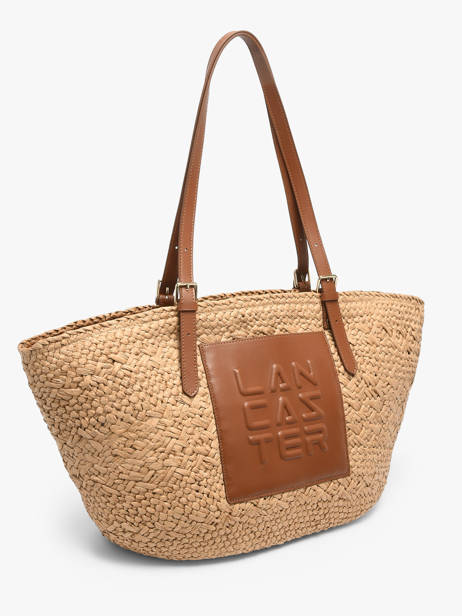 Schoudertas Le Panier Lancaster Bruin le panier 81 ander zicht 1