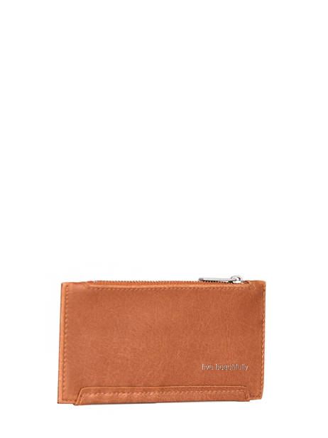 Portemonnee Jesse Matt et nat Geel vintage JESSE ander zicht 2