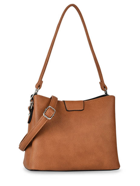 Cross Body Tas Grained Miniprix Bruin grained 20BE0901 ander zicht 4