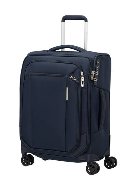 Soepele Reiskoffer Respark Samsonite Blauw respark KJ3006 ander zicht 2